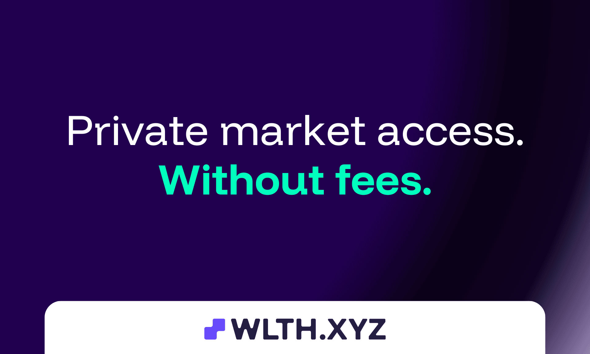 Private Market Access Without Fees: Gifting and Gasless Signup