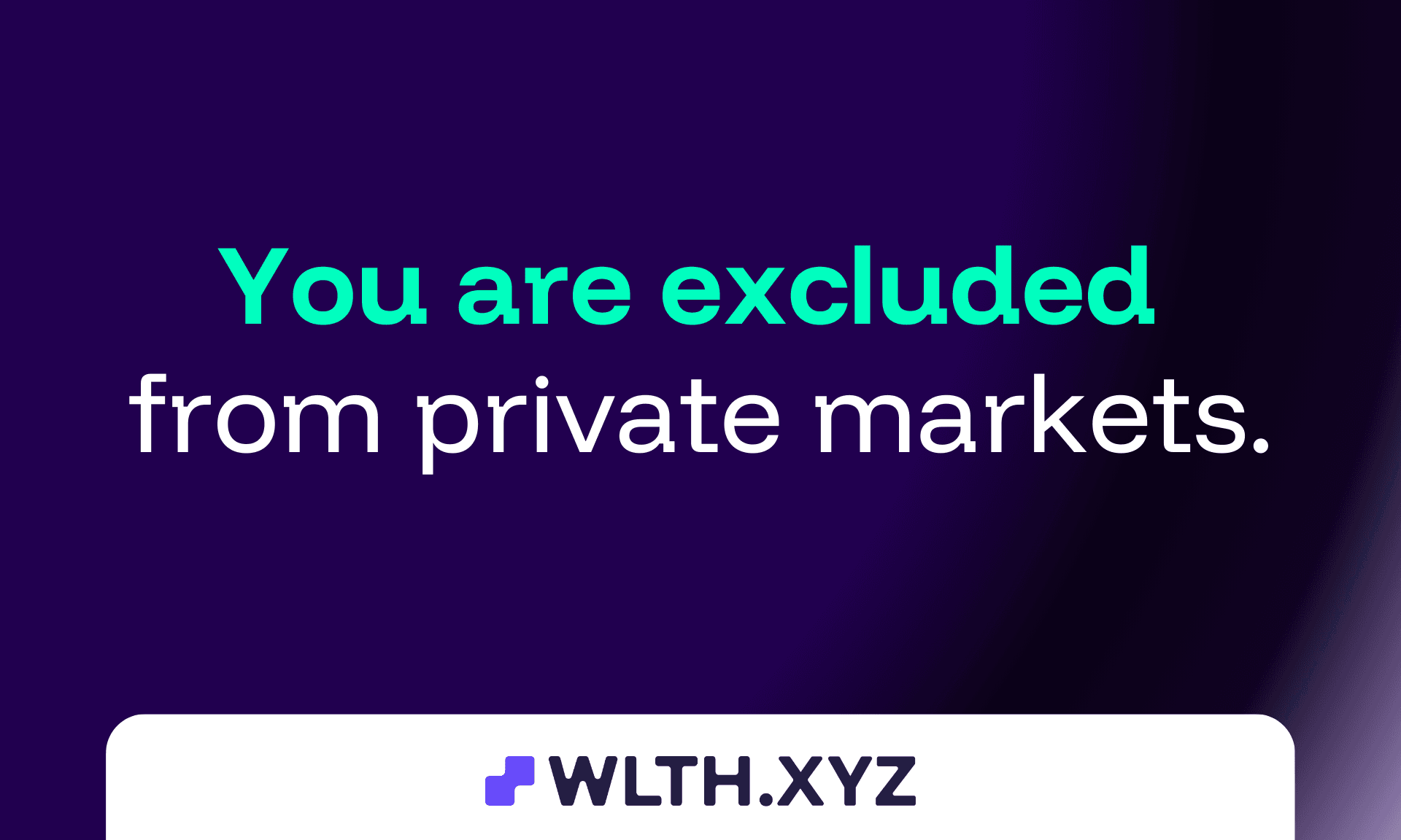 Private Market Investing: Why Everyday Investors Were Kept Out and What Is Changing