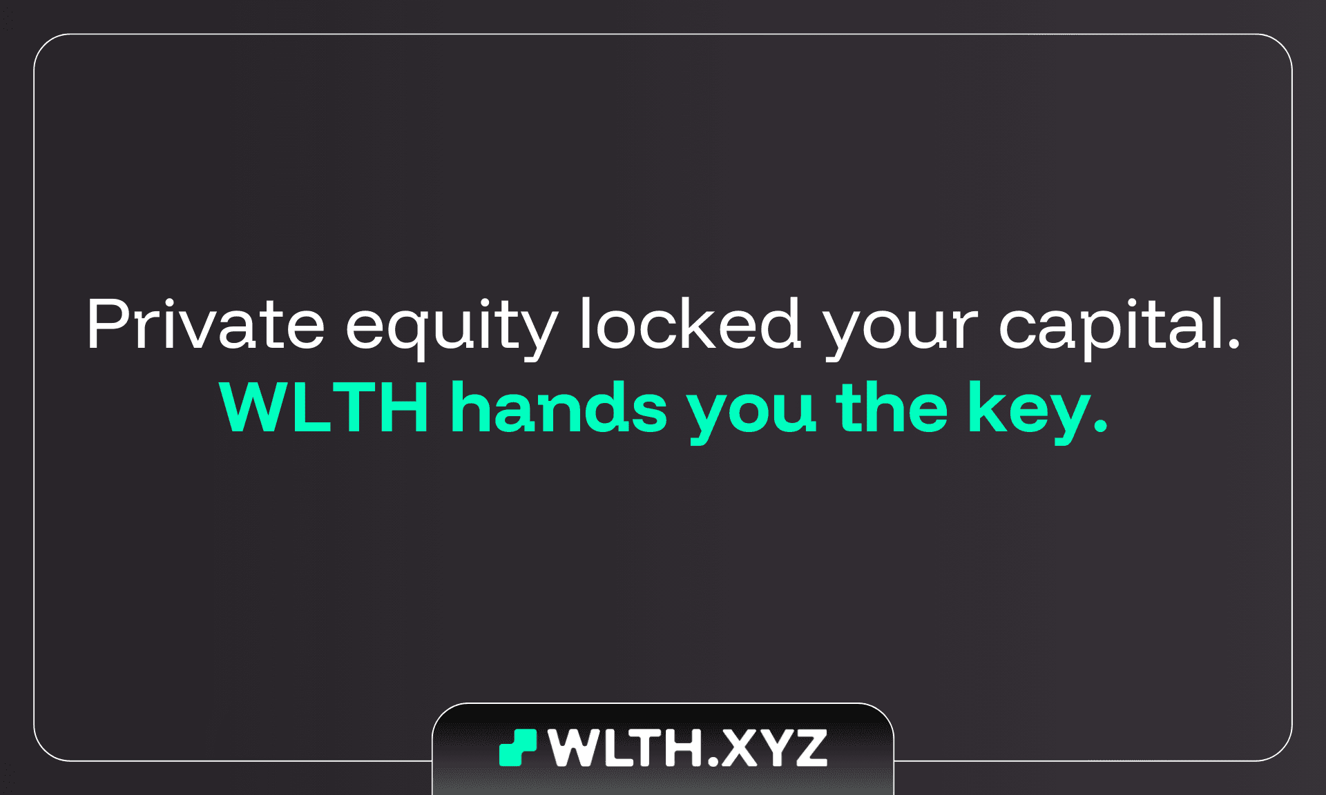 Zero Lockups: Trading Flexibility in Private Markets on WLTH